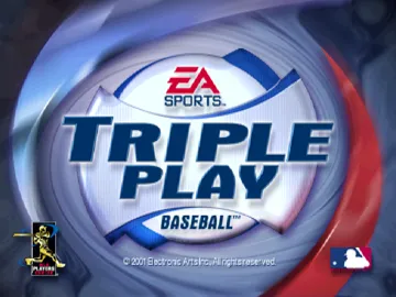 Triple Play Baseball (US) screen shot title